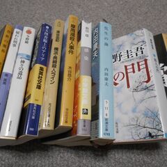 推理小説中古本9人　10冊