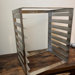 未使用品　2セット業務用 パンラック　ステンレス 