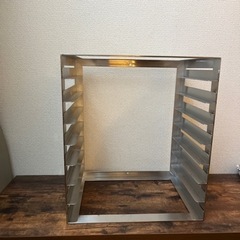 未使用品　2セット業務用 パンラック　ステンレス 