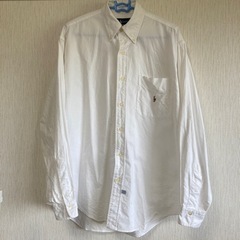 [値下げしました]Ralph Lauren コットンシャツ 古着...