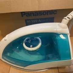 Panasonic コード付きスチームアイロン ブルー NI-S...