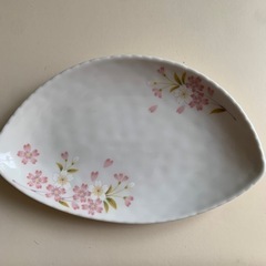 桜模様のお皿 