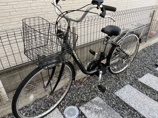 電動アシスト自転車  お話中です