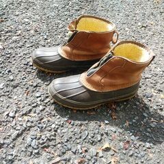 L.L.Bean ボアブーツ US7 フロントジップ