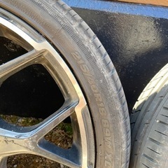 アルジェノンフェニーチェ18インチアルミホイールタイヤセット