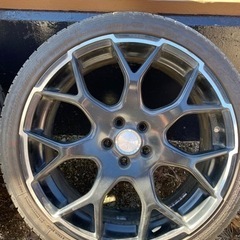 アルジェノンフェニーチェ18インチアルミホイールタイヤセット