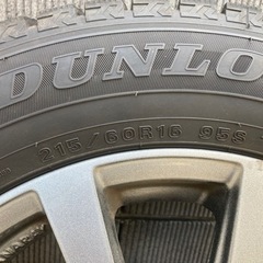 【値下げ】スタッドレスタイヤ＋ホイール 4本セット(ウィンターマックス02) 1シーズンのみ使用で程度良好　サイズ 215 60 R16