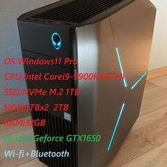 【ネット決済・配送可】Alienware Aurora R8 i...