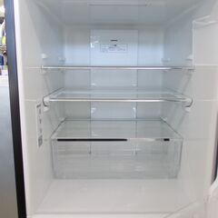 Hisense 3ドア冷蔵庫 自動霜取り ガラスドア 282L 2021年製 HR-G2801BR