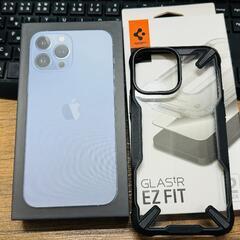 【極美品】iPhone13 Pro Max 512GB シエラブルー (ケース、強化ガラス1枚おまけ)