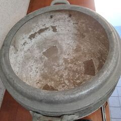 火鉢　鉄釜　火ばさみ　五徳　贈農地改革記念