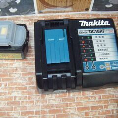 マキタ makita RT51D 充電トリマ バッテリ18V一個/充電器/ストレート