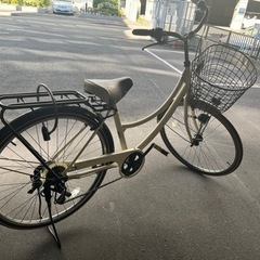 自転車　ママチャリ　