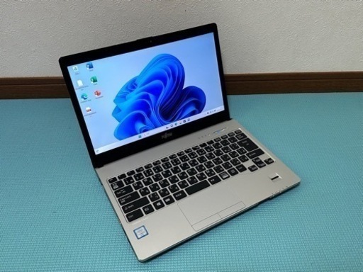 富士通ノートPC ！SSD128GB メモリ4GB★S936/P Core i5-6300U Webカメラ Win11 MS Office2019 Home\u0026Business ★中古超美品★ ②