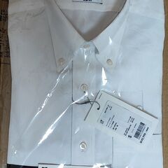 ユニクロシャツ(White、Sサイズ、新品)