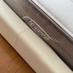 ニトリ　Nスリープマットレス、シングル2つ、枠組みセット