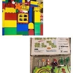 LEGO バケツ付き&マリオカートゲーム２点セット