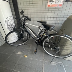 【ネット決済】自転車　黒