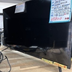 配達可】【TCL液晶テレビ】40v クリーニング済、管理番号