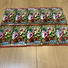 【未開封】ポケモンカード　スカーレットex 10パック