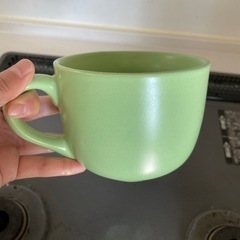緑　マグカップ