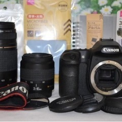 ❤Canon Eos 30D❤キャノン デジタル一眼レフ❤ダブルレンズ❤望遠❤