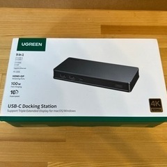 UGREEN USB-C ドッキングステーション Display...