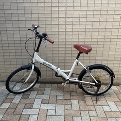 【受け渡し先決定】折り畳み自転車