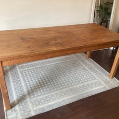 ヴィンテージ 木製ダイニングテーブル