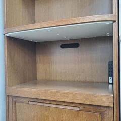 きれいな木目のレンジラック