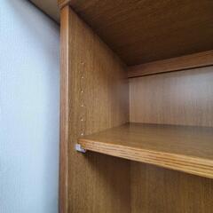 きれいな木目のレンジラック