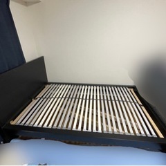 ベッドフレーム+マットレス(セミダブル)