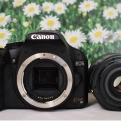 ❤動画機能付でお手頃❤ Canon Kiss x3 スマホ転送 一眼レフ カメラ