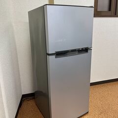 2ドア冷凍・冷蔵庫 118ℓ【美品】