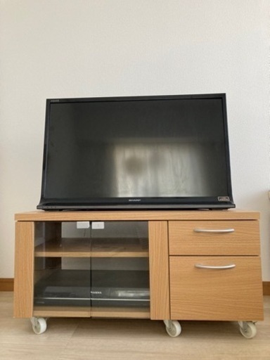 シャープテレビ32V•東芝ビデオレコーダー・テレビ台