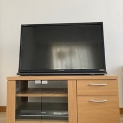 シャープテレビ32V•東芝ビデオレコーダー・テレビ台