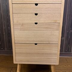 4-20 多段チェスト 10段 ナチュラル【引取限定・現状渡し】カグマニア