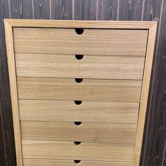4-20 多段チェスト 10段 ナチュラル【引取限定・現状渡し】カグマニア