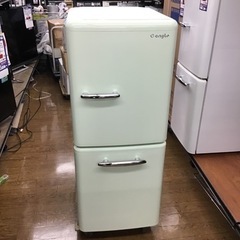 #I-97【ご来店頂ける方限定】E-angleの2ドア冷凍冷蔵庫です