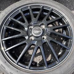 A-TECH SCHNEIDER SR28 4.5J-15 off+45 pcd100/4H FALKEN SINCERA SN832i 165/55R15 75V タイヤ付き4本 N-BOX/(JG1)N-ONEプレミアム/N-WGN 他