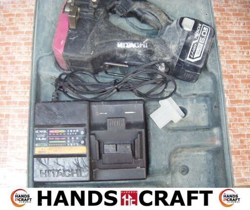 日立　CL14DSL　全ネジカッター　中古品　切断弱め　バッテリ14.4V 6.0Ah一個/充電器/ケース付き　【ハンズクラフト宜野湾店】