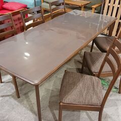 ニトリ｜Nコレクション｜T-01｜FPマット付｜ダイニング7点セット