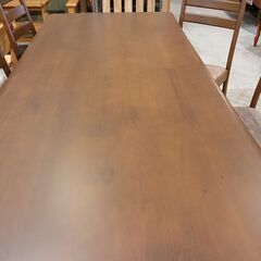 ニトリ｜Nコレクション｜T-01｜FPマット付｜ダイニング7点セット