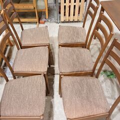 ニトリ｜Nコレクション｜T-01｜FPマット付｜ダイニング7点セット