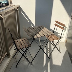 IKEA アウトドアテーブル&チェア