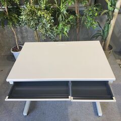 10969-05.04★オフィス家具 デスク・チェア・ キャビネット 4点セット★