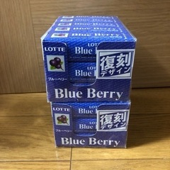 【取引中】ロッテ　板ガム　BLUE BERRY 