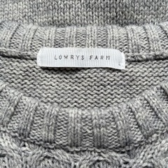 LOMRYS FARM セーター(グレー)