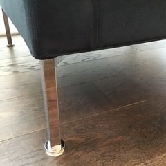 カッシーナ　ボックススモールソファ　ブラック、エクセーヌ生地