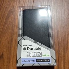 【未開封】Xperia 10 I V 手帳型ケース（ブラック）